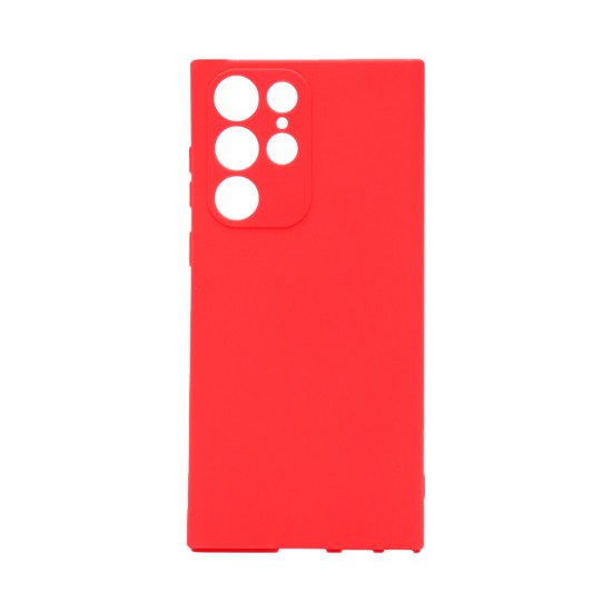 Silicone Case for Samsung Galaxy S22 Ultra Red